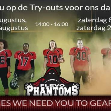 Try outs dames team